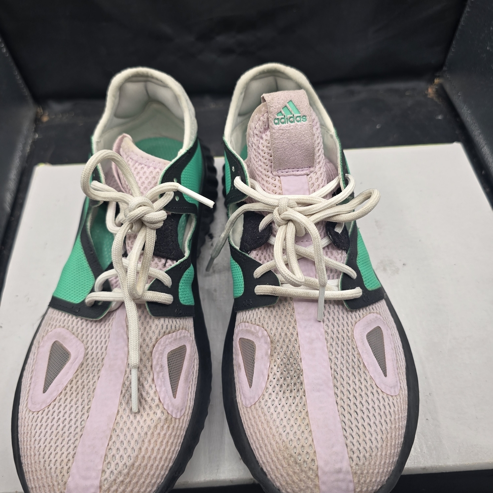 Adidas Women's Pastel Pink‎ and Mint Green Sneakers